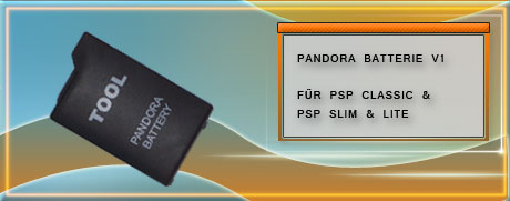 Pandora Akku f&uuml;r die PSP Classic und PSP Slim & Lite - PSP2000